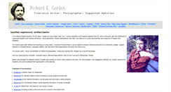 Desktop Screenshot of gordonrichard.com